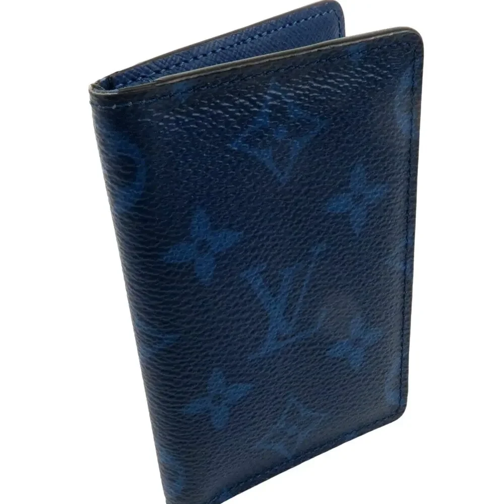 💎✨BEAUTIFUL✨💎Authentic Louis Vuitton Taiga Rama Organizer Depoche Card Case - Picture 5 of 15